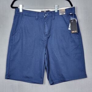 VANS Shorts Mens 32 Blue Sturdy Stretch Pockets Activewear Golf Hiking NWT
